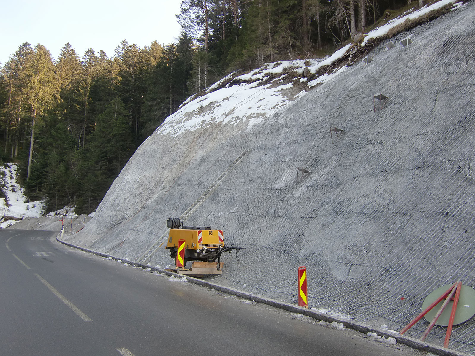 protección contra impactos de rocas Radstadt 2011